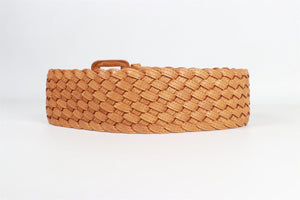 CHLOÈ BROWN LEATHER WAIST BELT 70-80 CM