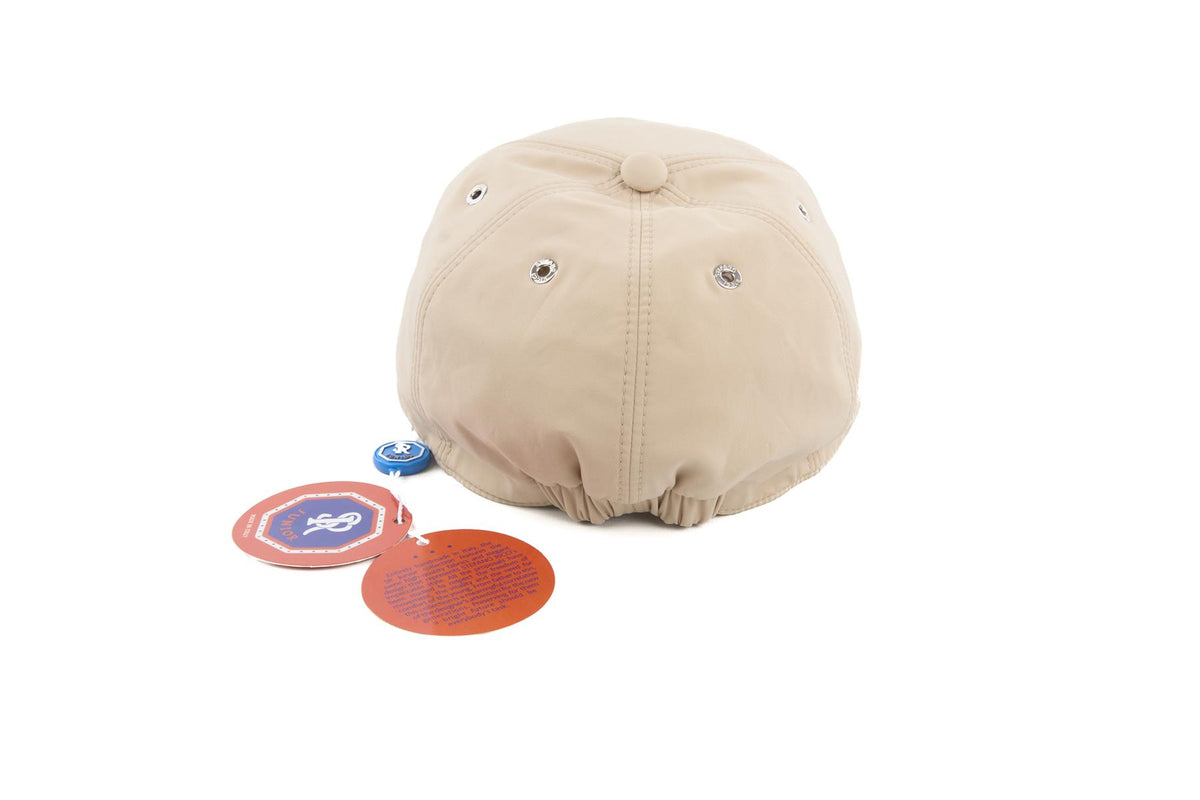 STEFANO RICCI BEIGE KIDS BOYS CAP LARGE
