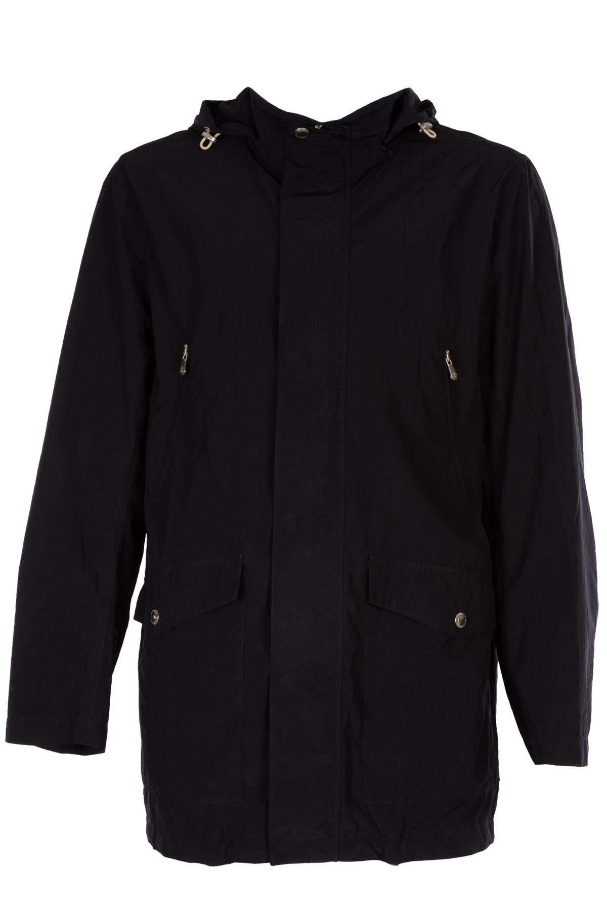 BRUNELLO CUCINELLI NAVY MEN'S NYLON JACKET IT 52 UK/US 42
