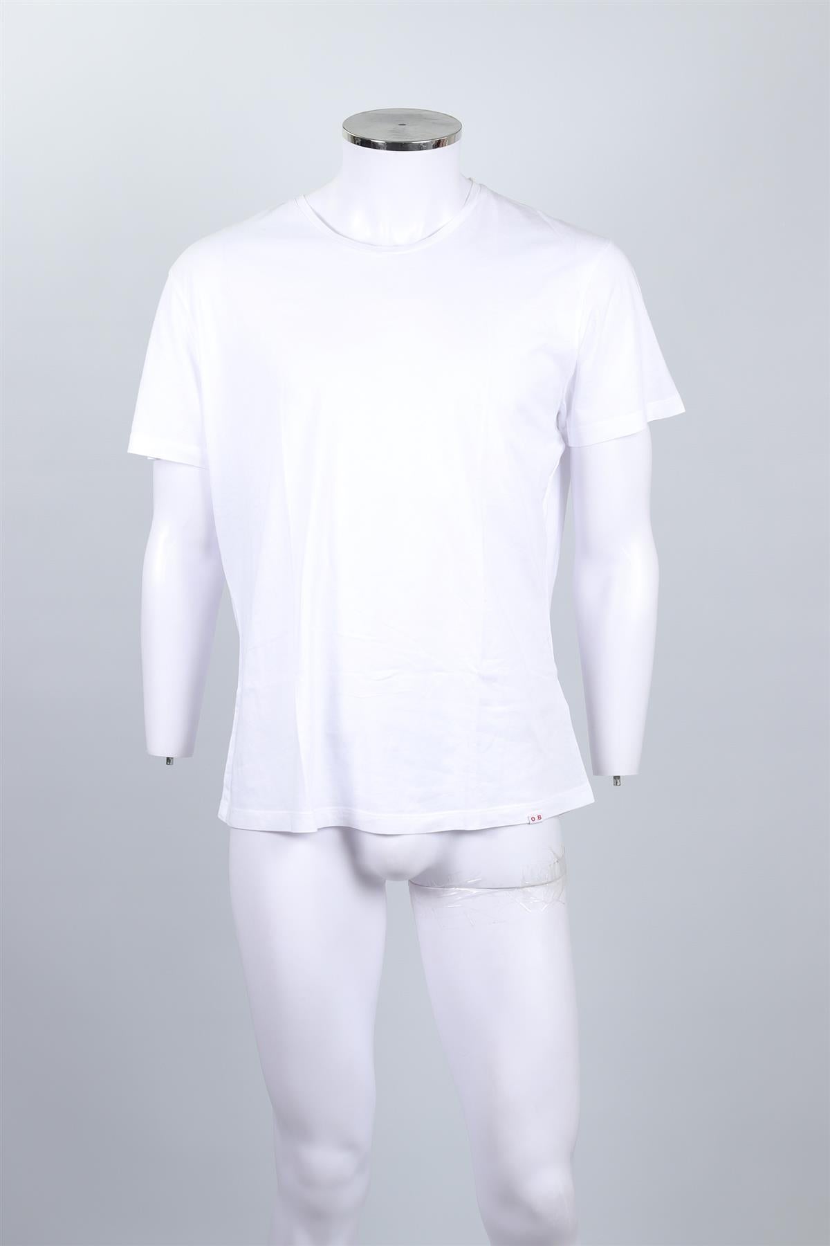 ORLEBAR BROWN WHITE MEN'S COTTON T-SHIRT XLARGE