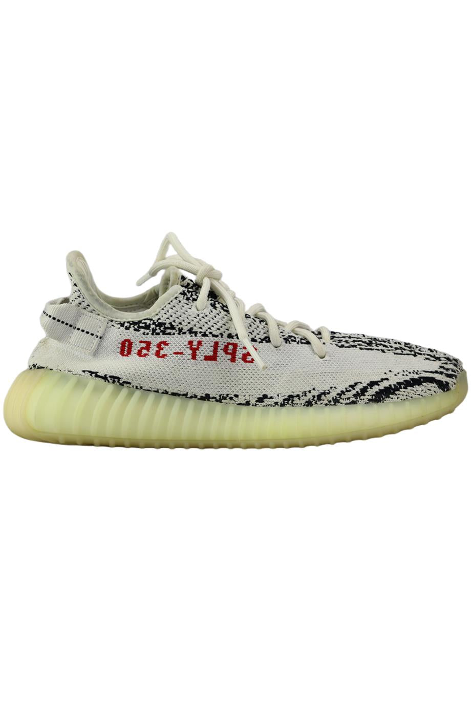 ADIDAS YEEZY BOOST 350 V2 ZEBRA PRIMEKNIT SNEAKERS EU 38 ⅔ UK ½