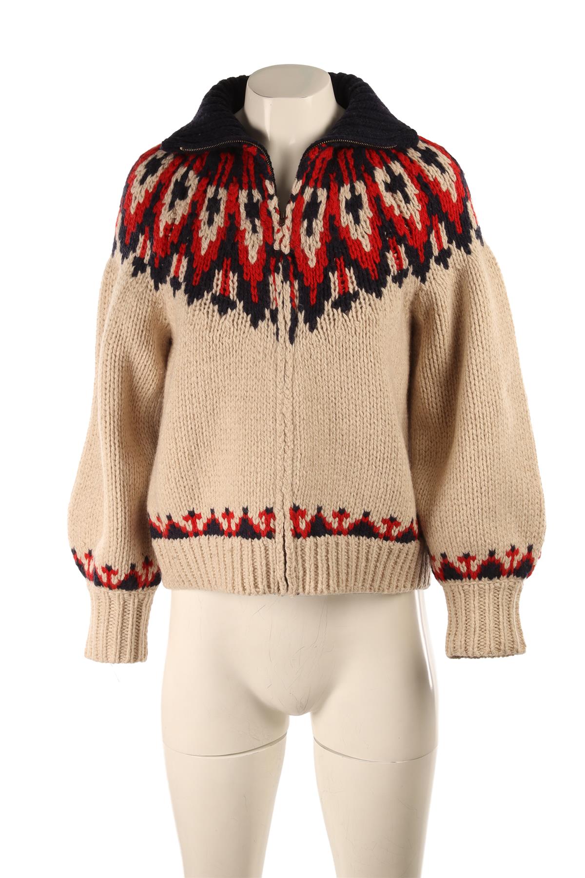 THE GREAT MULTI WOOL CARDIGAN SMALL