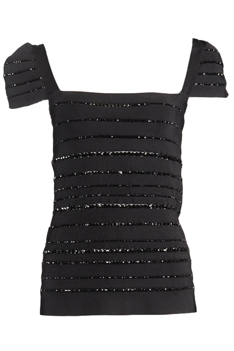 HERVE LEGER BANDAGE TOP MEDIUM