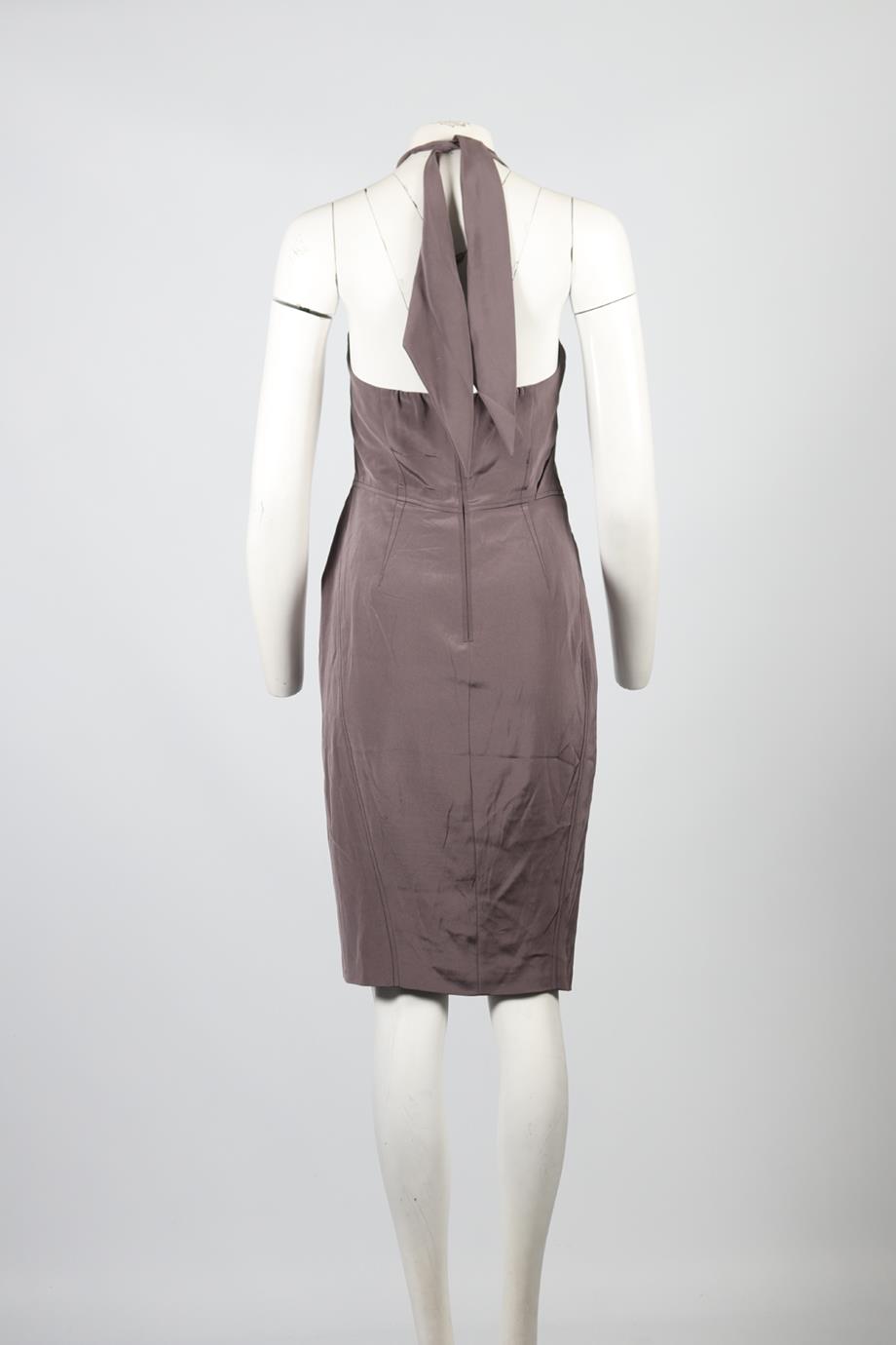 ZAC POSEN SILK BLEND MINI DRESS US 6 UK 10