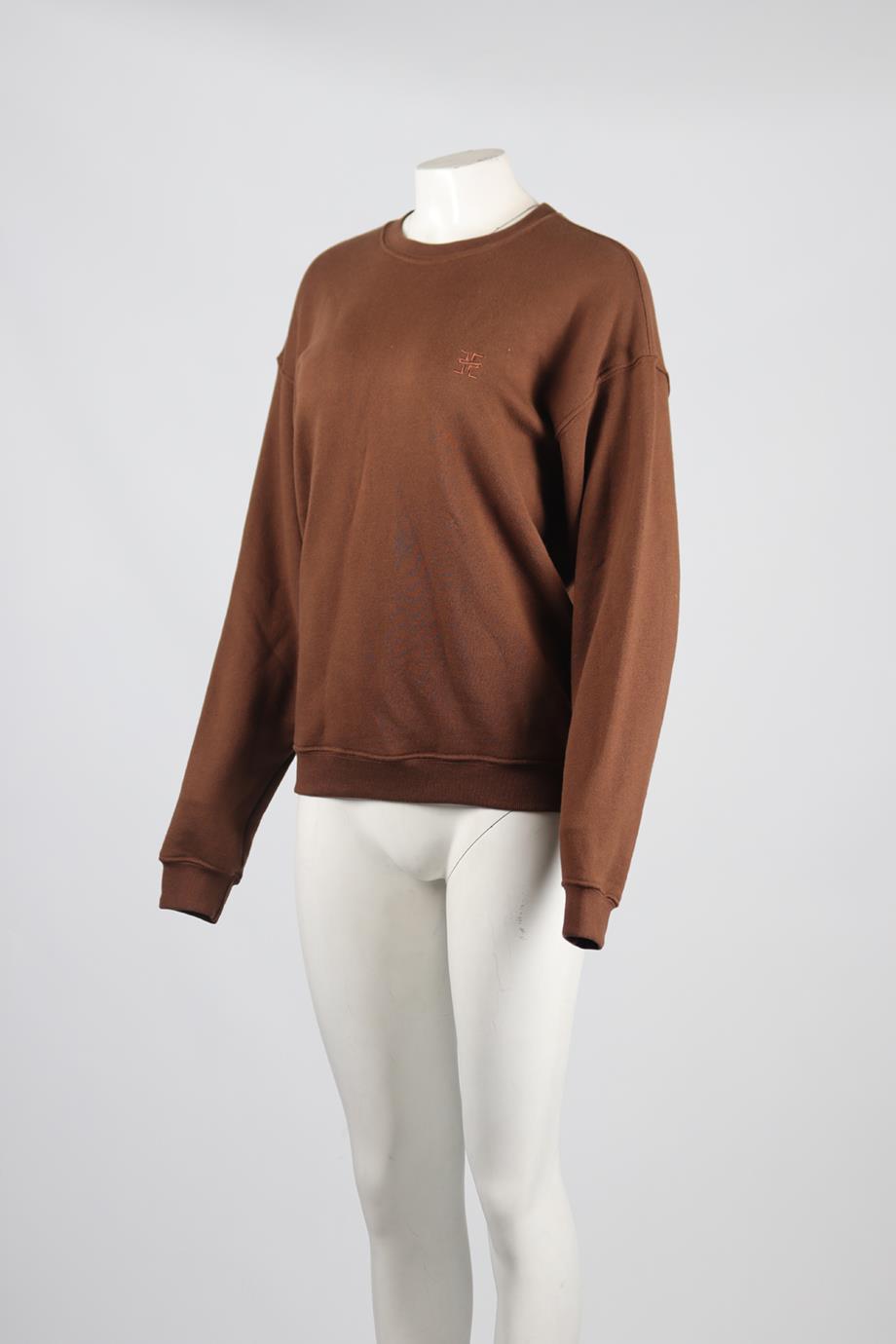 ETERNE COTTON BLEND SWEATSHIRT XSMALL
