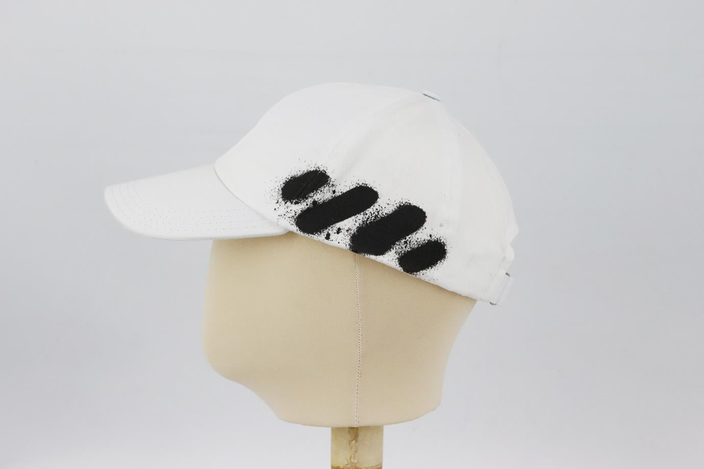 OFF-WHITE C/O VIRGIL ABLOH PRINTED COTTON TWILL BASEBALL CAP ONE SIZE