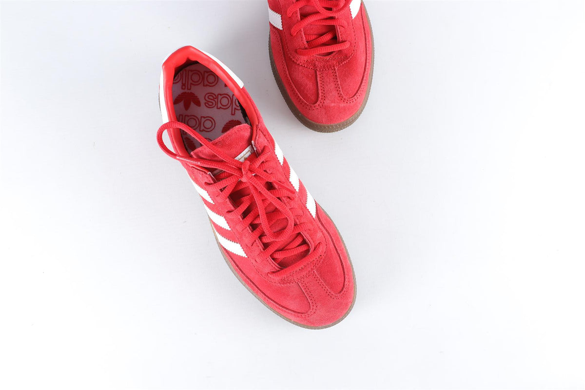 ADIDAS RED SPEZIAL RED WHITE SNEAKERS EU 39 1/3 UK 6 US 6.5