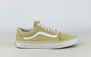 VANS OLD SKOOL LEATHER TRIMMED CANVAS AND SUEDE SNEAKERS EU 38.5 UK 5.5 US 8