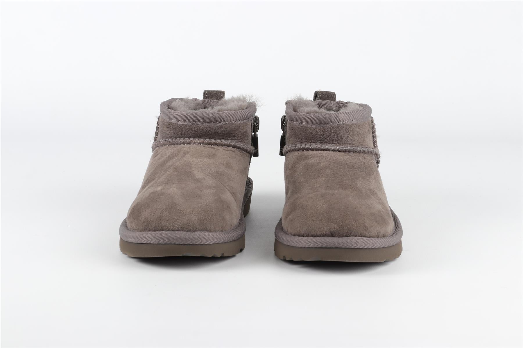 UGG GREY GIRLS BOOTS UK 9 EU 27.5 US 10