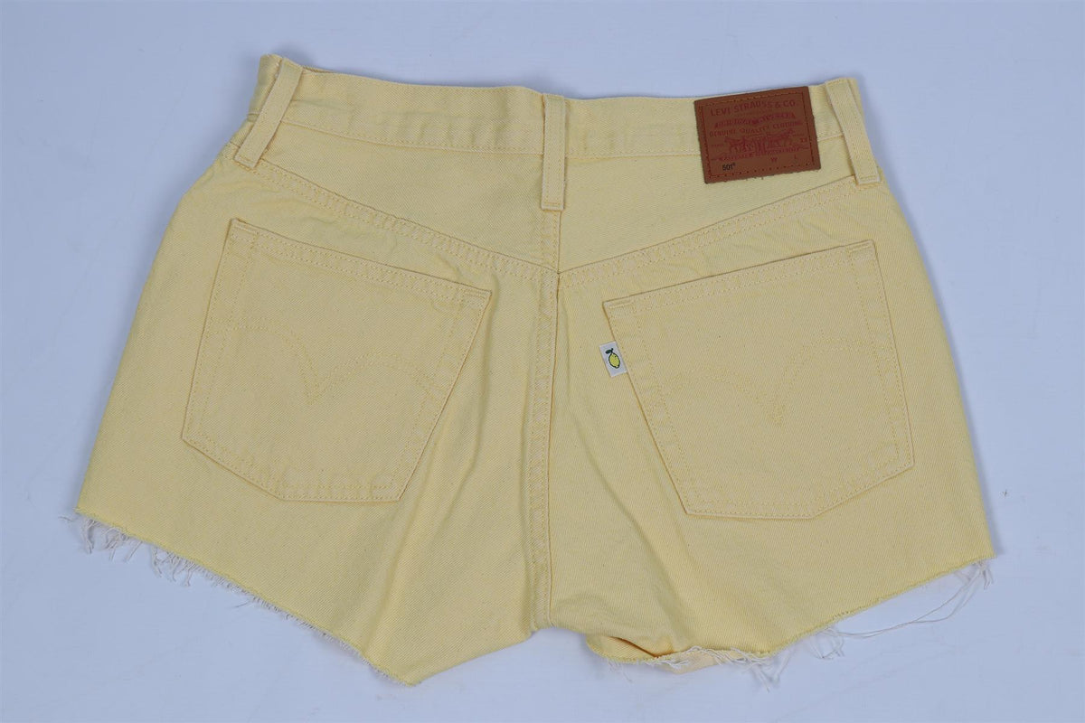LEVI'S HIGH RISE DENIM SHORTS W27 UK 8-10