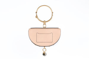 CHLOE PINK BRACELET NILE MINI LEATHER TOTE BAG