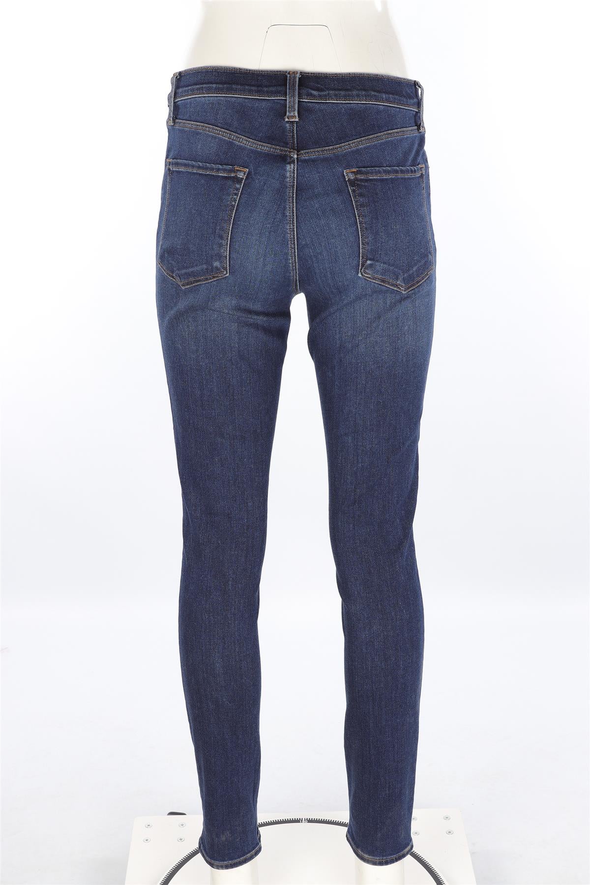 J BRAND BLUE DENIM HIGH RISE SKINNY JEANS W29 UK 10-12