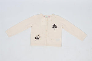 BONPOINT CREAM KIDS GIRLS WOOL CARDIGAN 2 YEARS