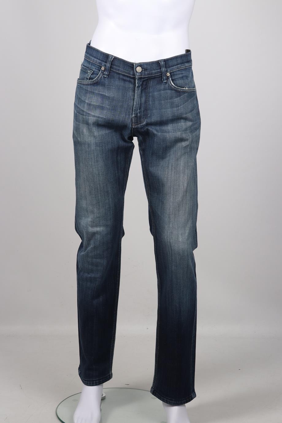 7 FOR ALL MANKIND MEN'S STRAIGHT LEG JEANS UK/US WAIST 34