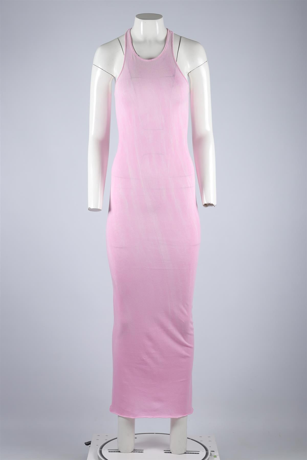 COTTON CITIZEN PINK COTTON MAXI DRESS XSMALL