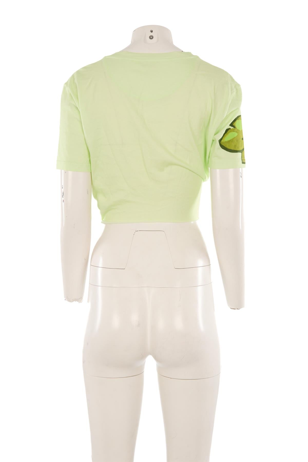 ETRO GREEN COTTON TOP MEDIUM