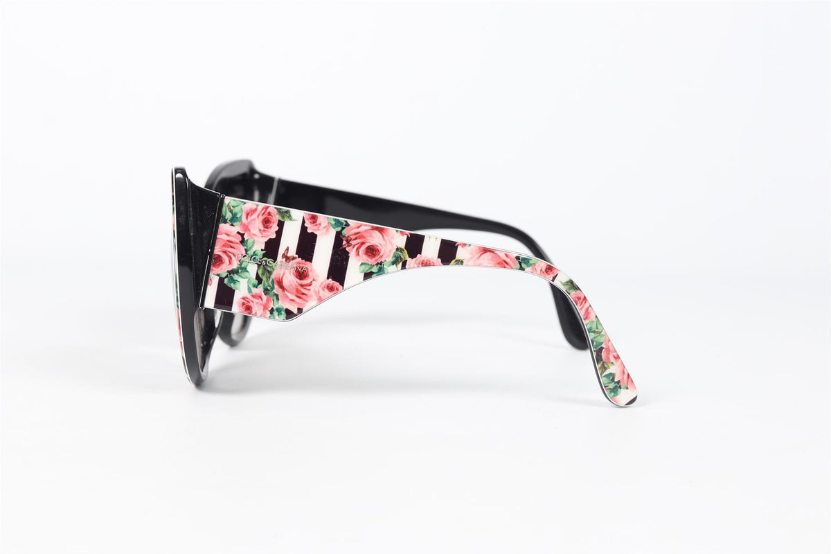 DOLCE & GABBANA CATE EYE ACETATE SUNGLASSES
