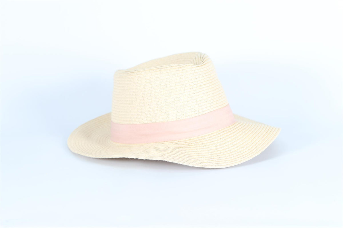 MELISSA ODABASH STRAW HAT ONE SIZE