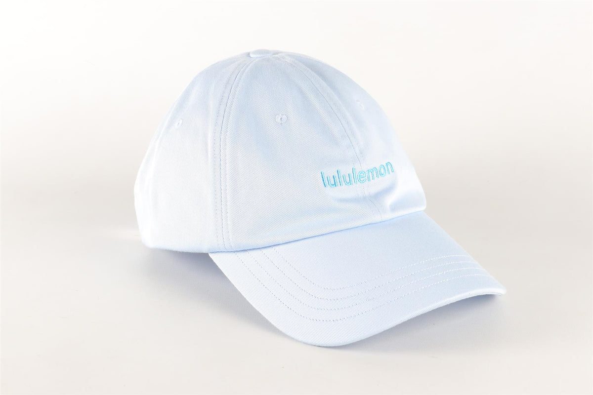LULULEMON BLUE COTTON BASBEBALL CAP SMALL/MEDIUM