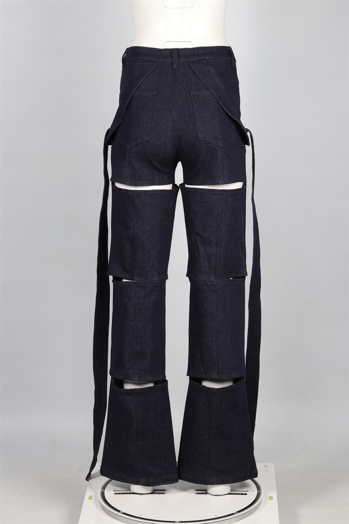 MONOT BLUE WIDE LEG JEANS IT 40 UK 8