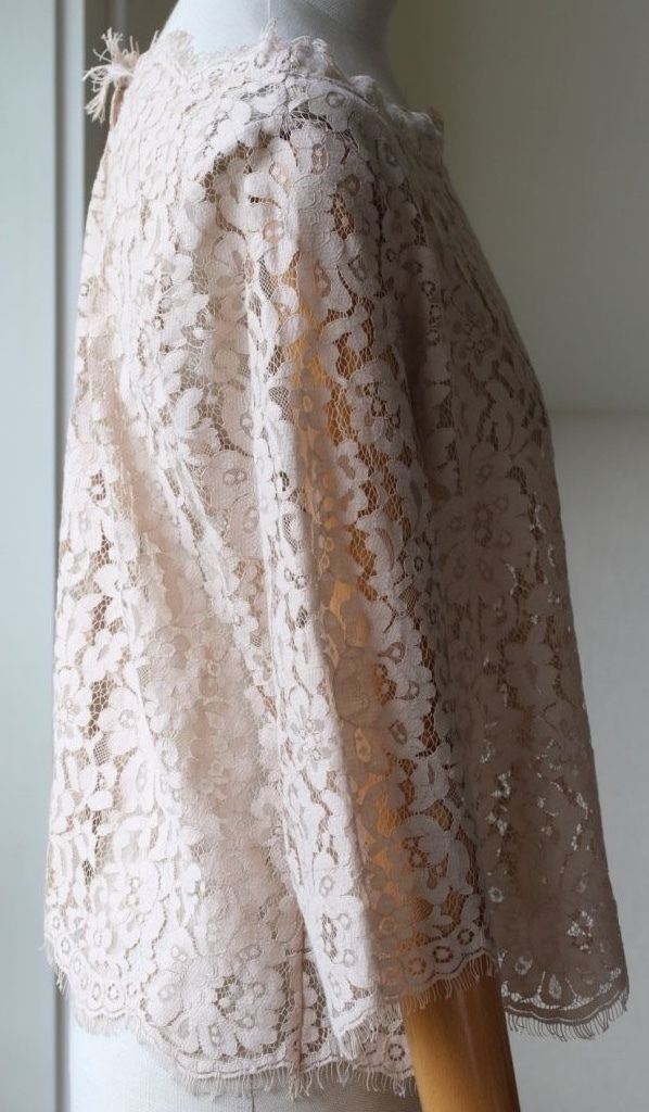 JOIE ELVIA LACE TOP MEDIUM
