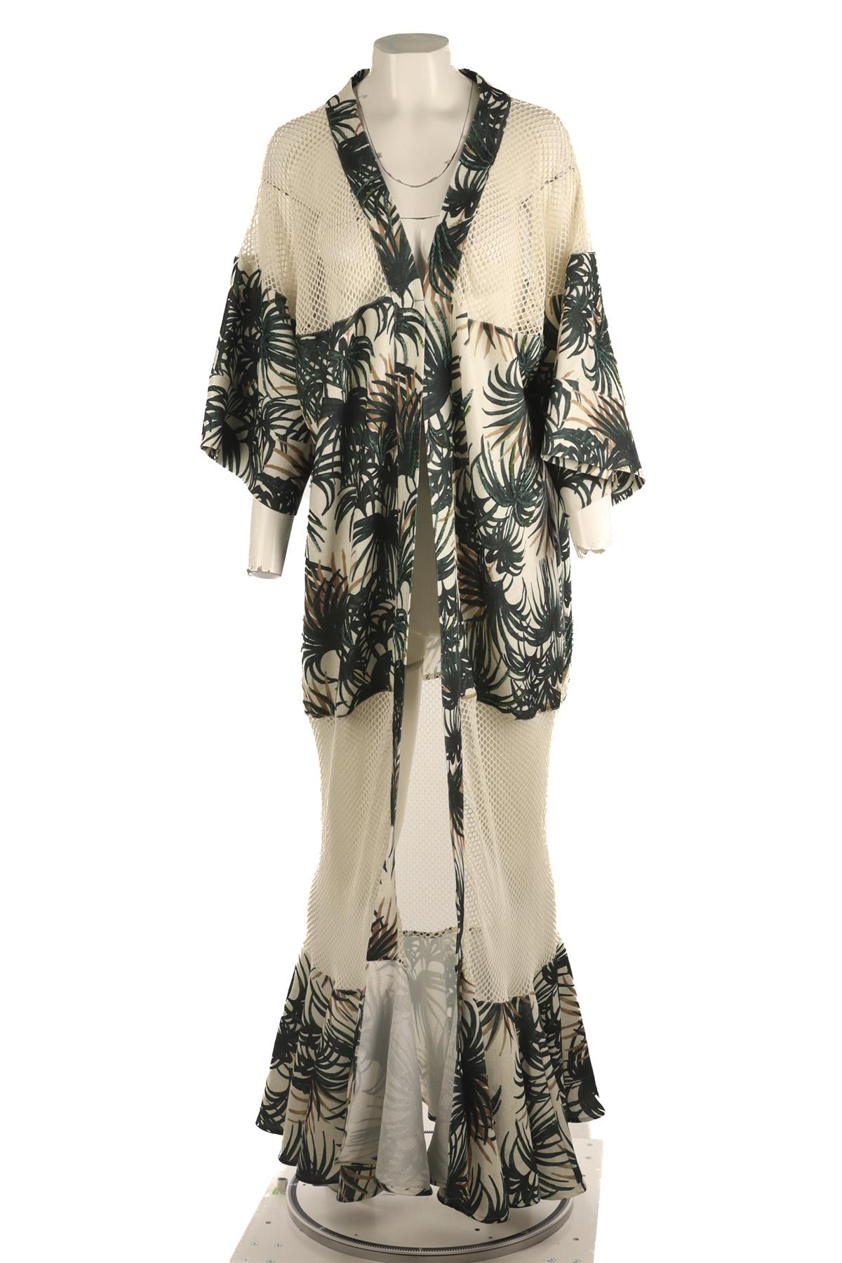 PATBO MULTI WOVEN ROBE US 0 UK 4
