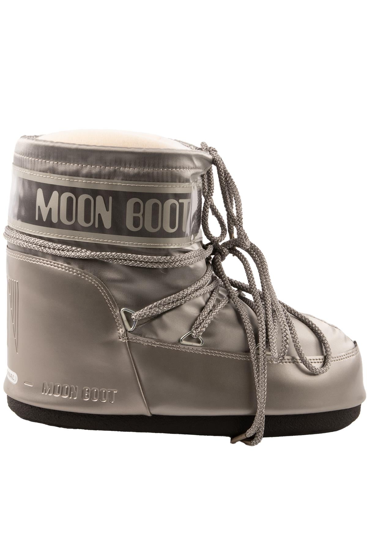 MOON BOOT SILVER SHELL BOOTS EU 39-41 UK 6-8 US 9-11