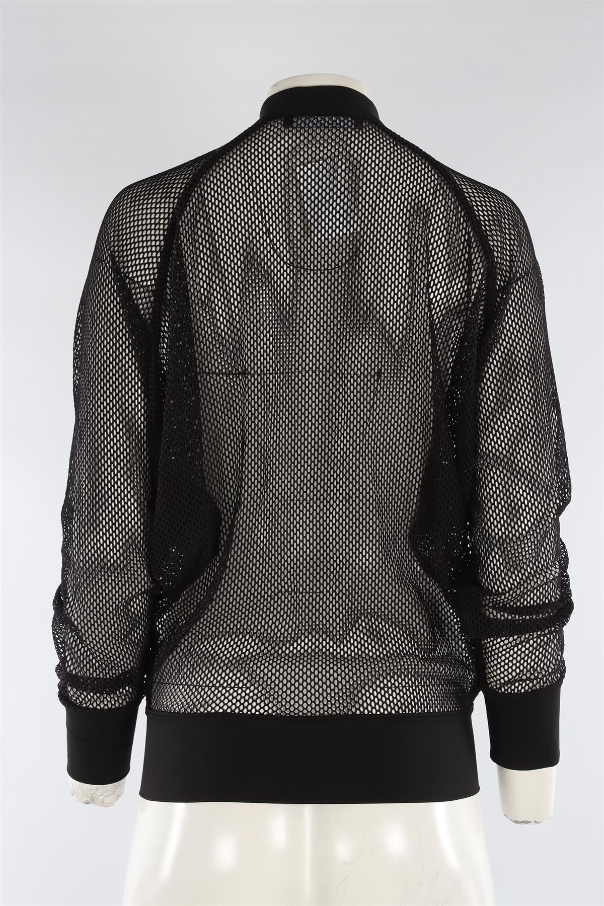 FISICO CRISTINA FERRARI BLACK MESH JACKET SMALL