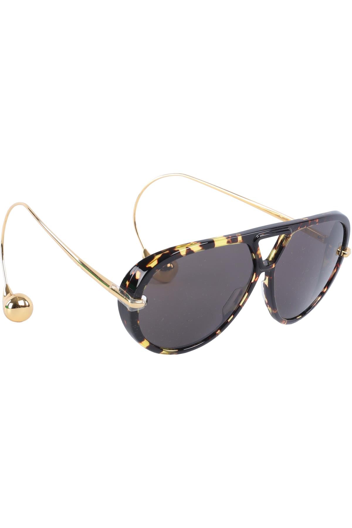 BOTTEGA VENETA BROWN FRAME SUNGLASSES