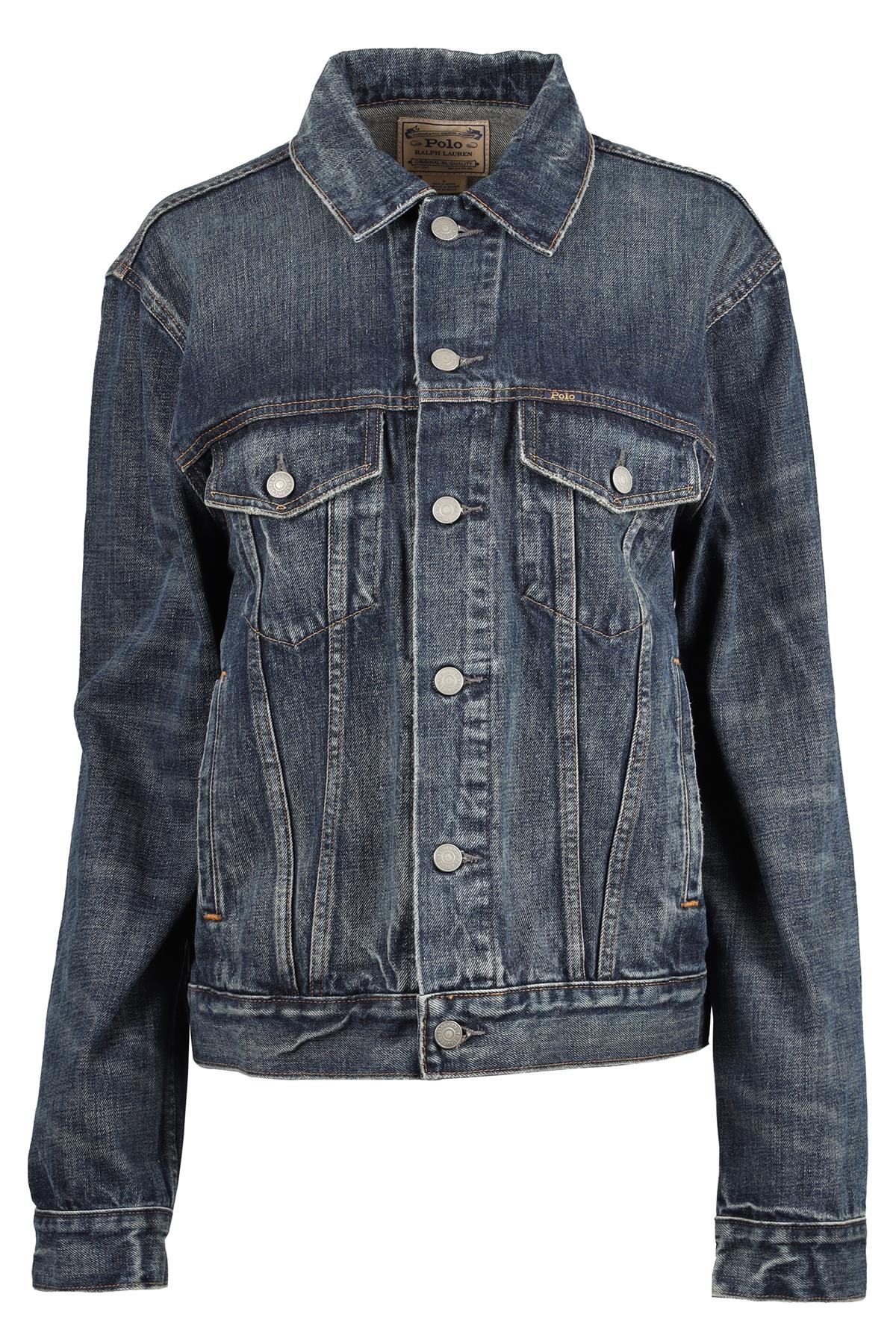 POLO BY RALPH LAUREN BLUE DENIM JACKET MEDIUM