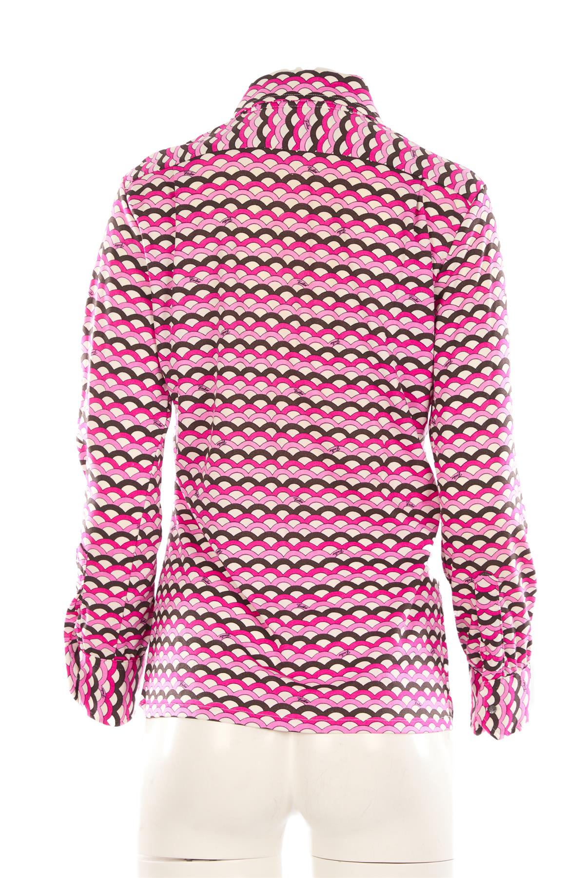 EMILIO PUCCI BY CHESA MULTI 1960-1970'S SHIRT UK 12