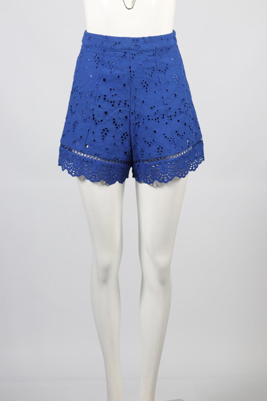 ZIMMERMANN COTTON SHORTS UK 8