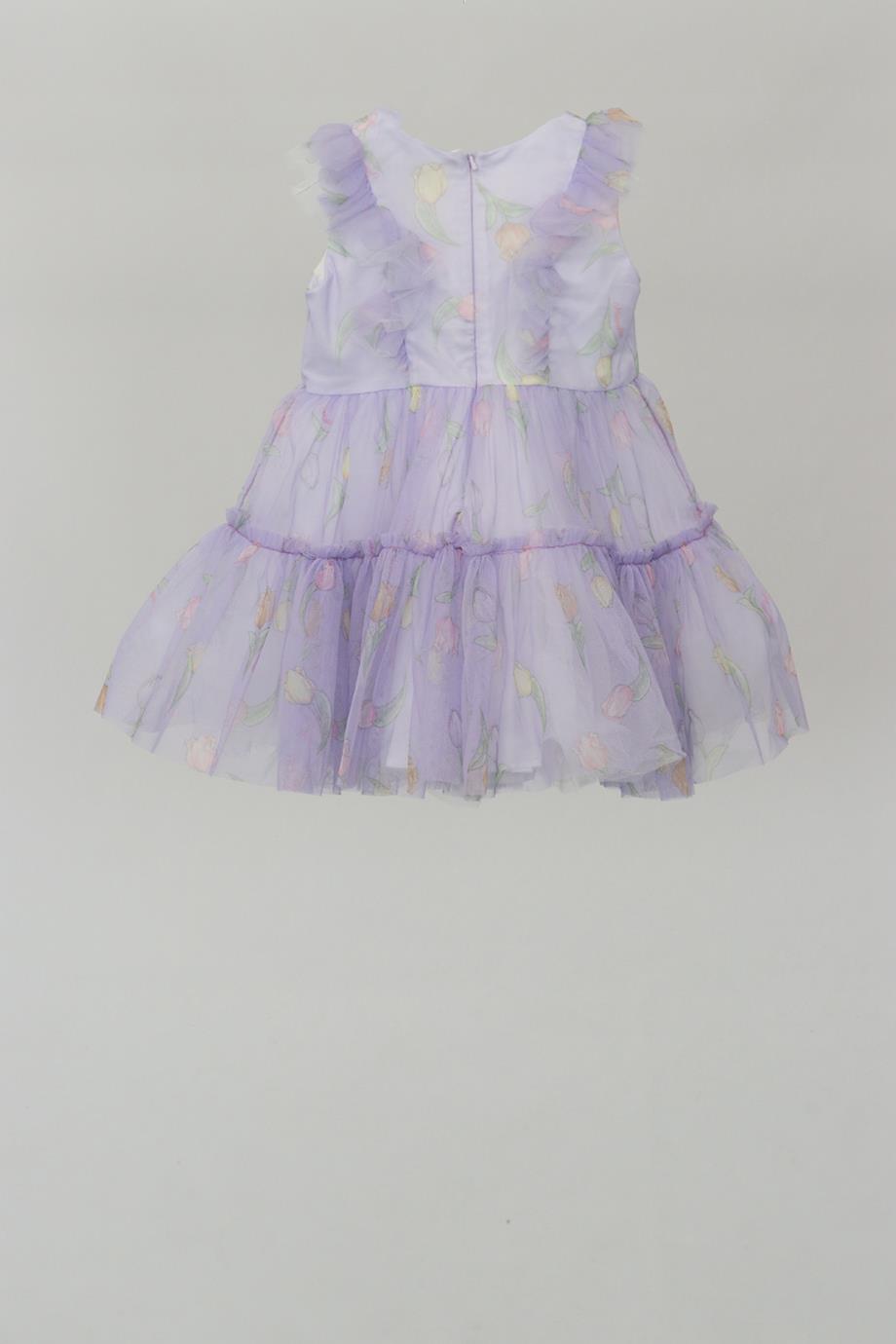 MONNALISA KIDS GIRLS TULLE DRESS 36 MONTHS
