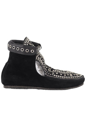 ISABEL MARANT SUEDE AND LEATHER ANKLE BOOTS EU 38 UK 5 US 8