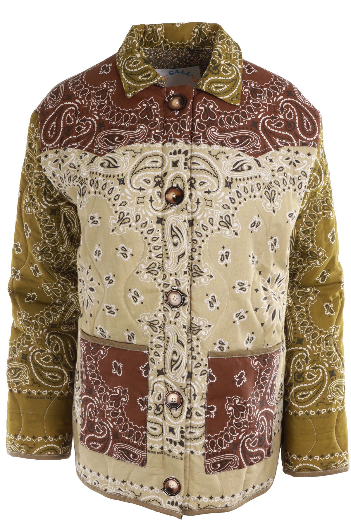 CALL IT BY YOUR NAME GREEN COTTON JACKET SMALL