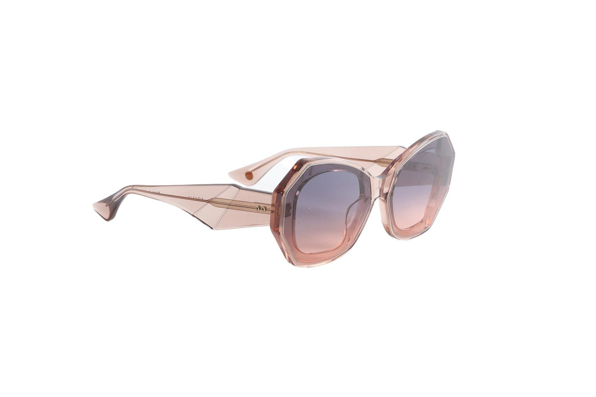 DITA BROWN CAT EYE ACETATE SUNGLASSES