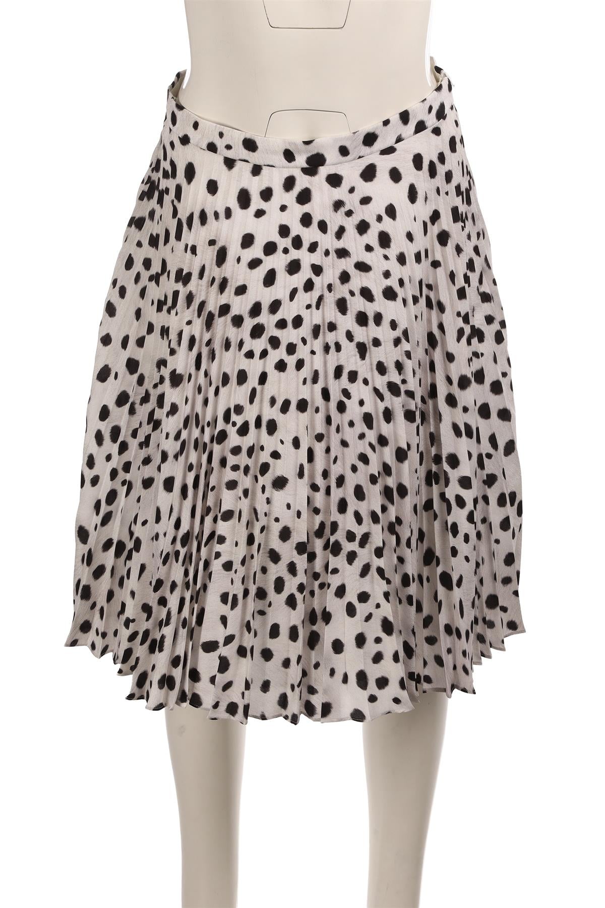 BURBERRY MULTI CREPE MINI SKIRT UK 8