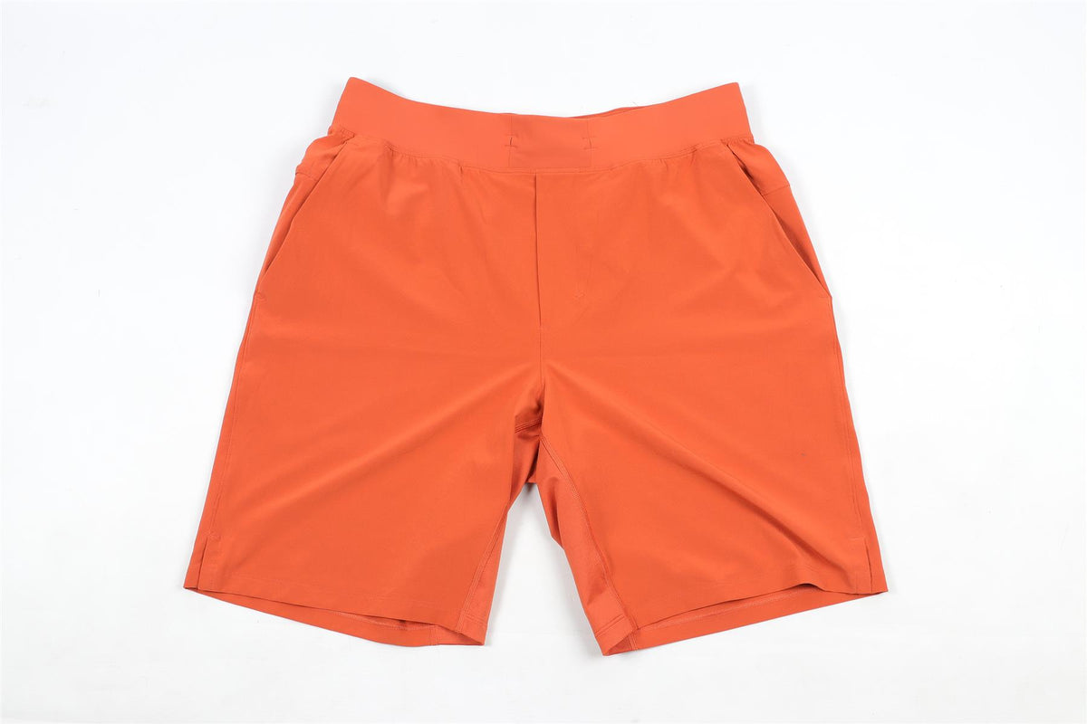 LULULEMON ORANGE MEN'S SHORTS LARGE