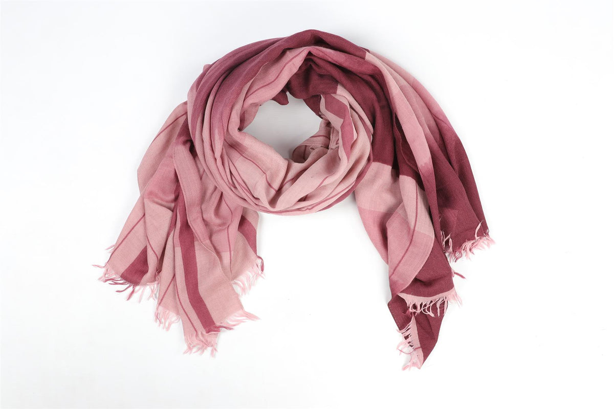 PINK CASHMERE SCARF