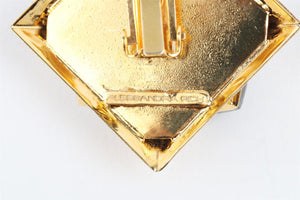 ALESSANDRA RICH GOLD CLIP EARRINGS