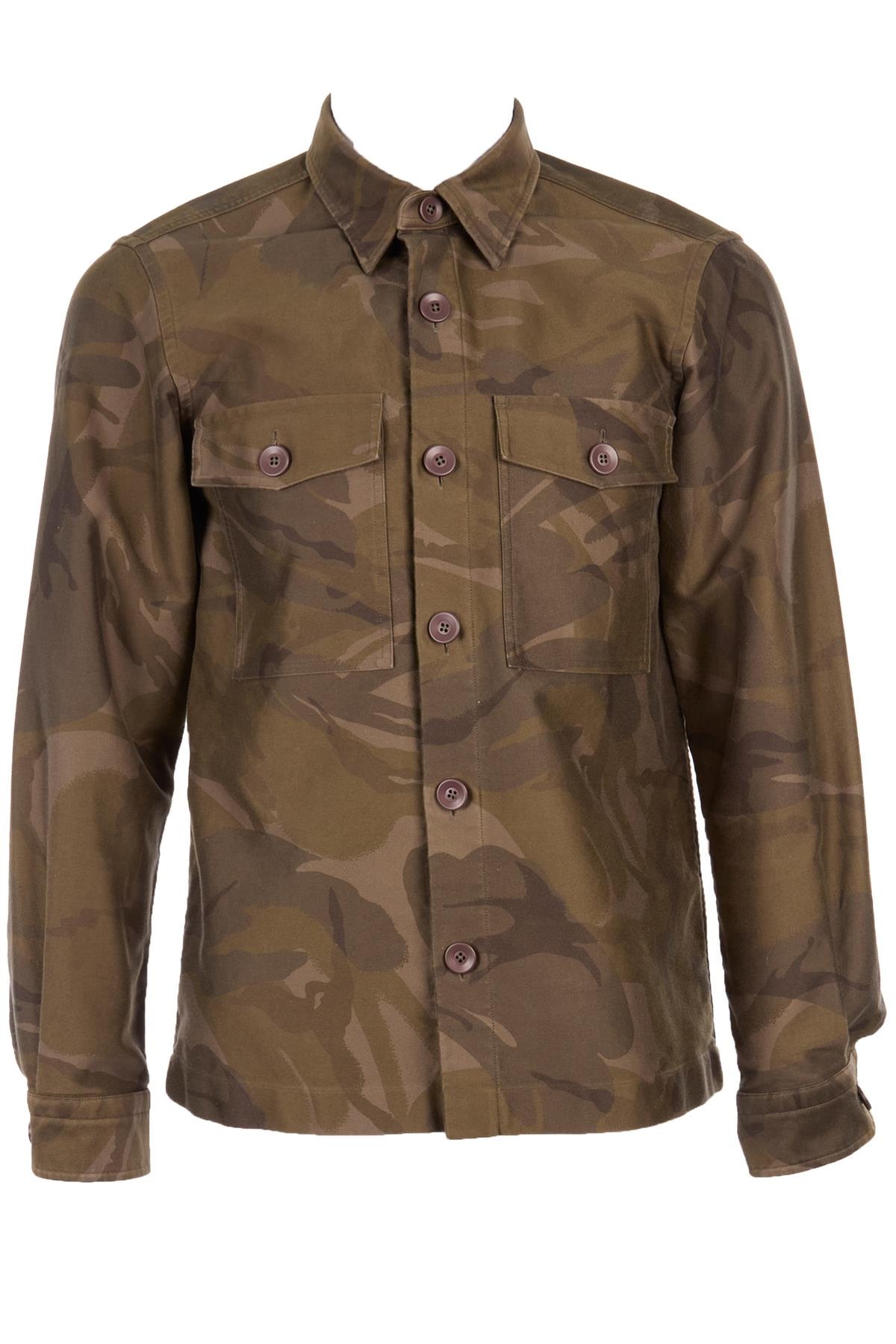 TOM FORD KHAKI COTTON JACKET UK/US CHEST 40 IT 50