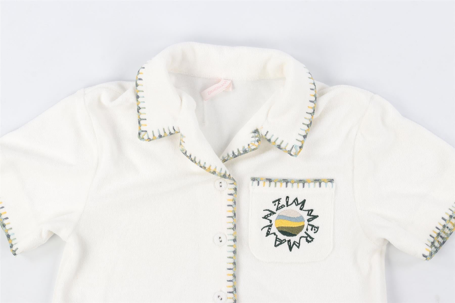 ZIMMERMANN WHITE KIDS GIRLS TOP 6 YEARS
