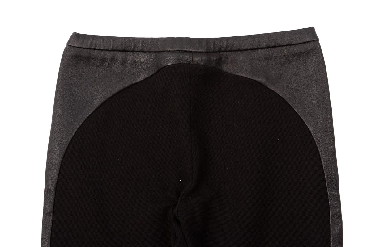 EMILIO PUCCI BLACK WOOL LEGGINGS IT 38 UK 6