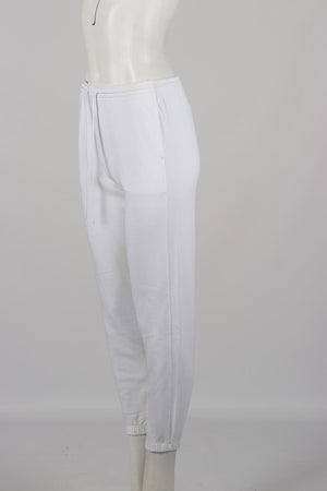 VINCE COTTON JERSEY TRACK PANTS XSMALL