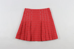 GUCCI RED COTTON MINI SKIRT IT 38 UK 6