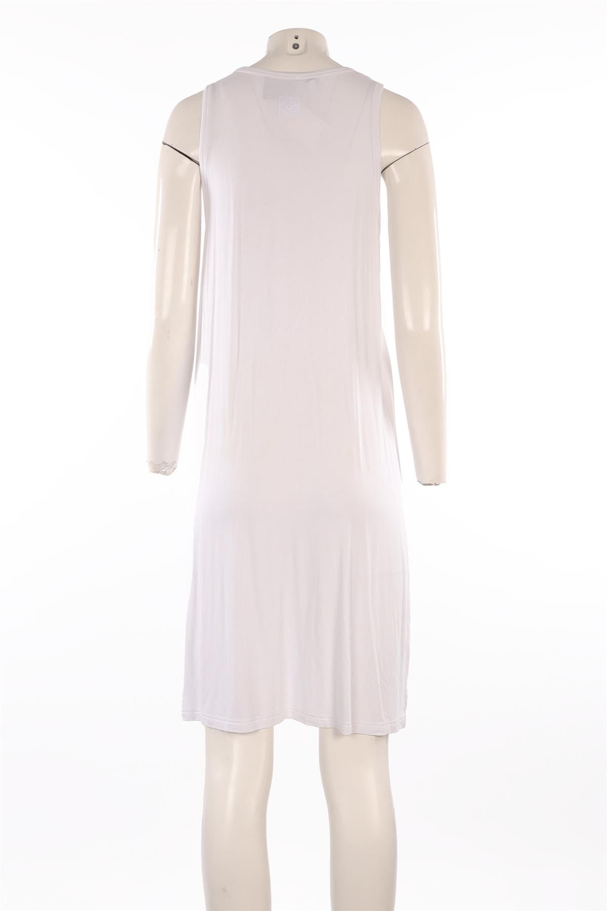 LOEWE + PAULA'S IBIZA WHITE JERSEY TOP SMALL