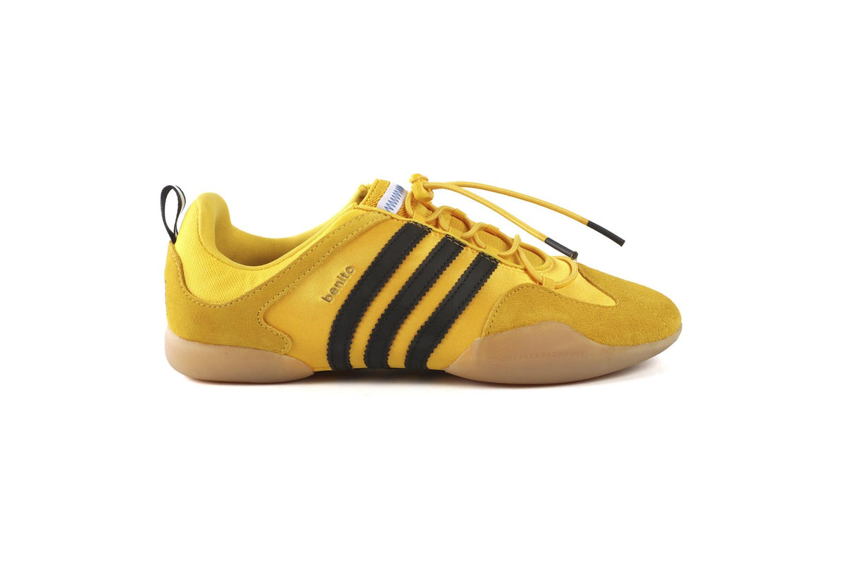ADIDAS + BAD BUNNY YELLOW BALLERINA BOLD GOLD SNEAKERS EU 39.5 UK 6 US 6.5