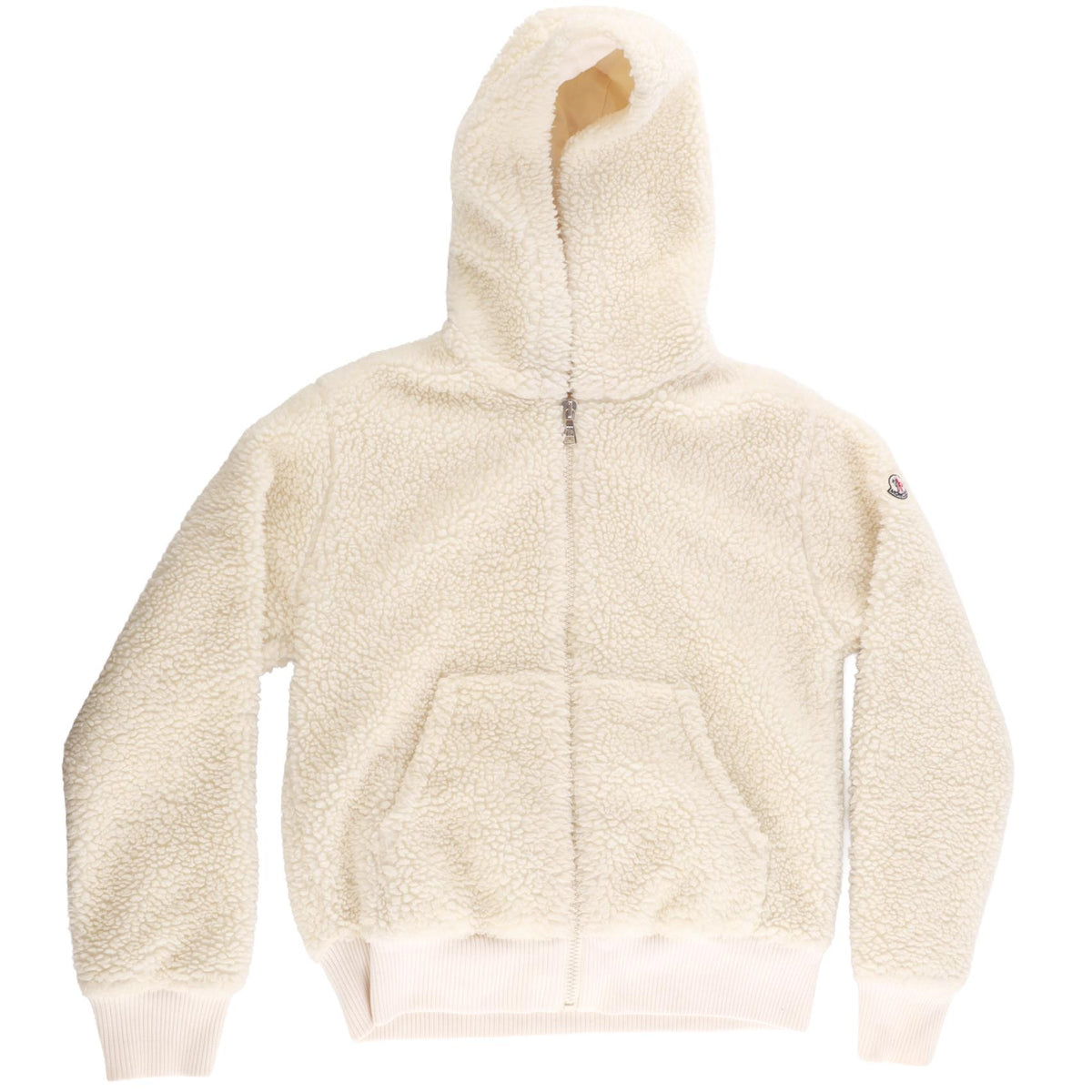 MONCLER CREAM KIDS GIRLS JACKET 12 YEARS
