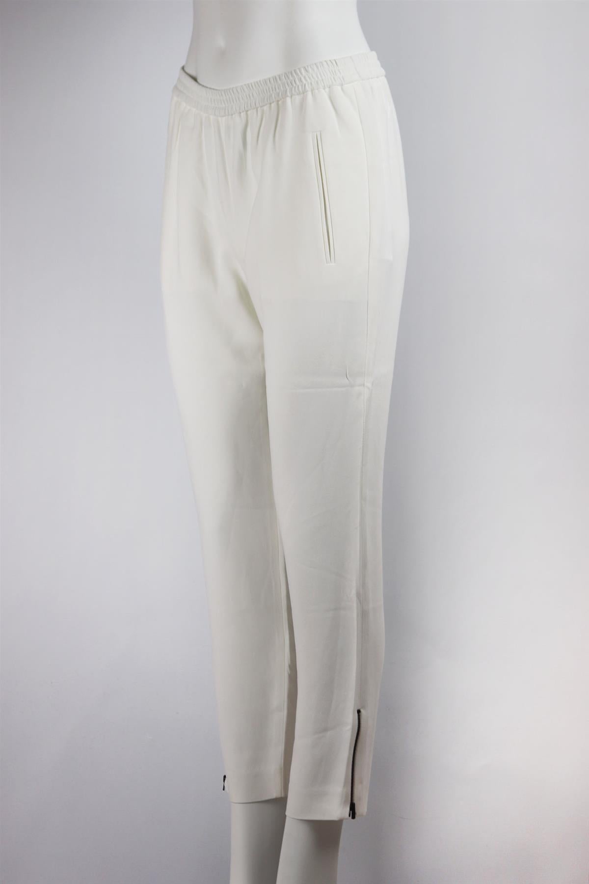 STELLA MCCARTNEY CREPE STRAIGHT LEG PANTS IT 38 UK 6