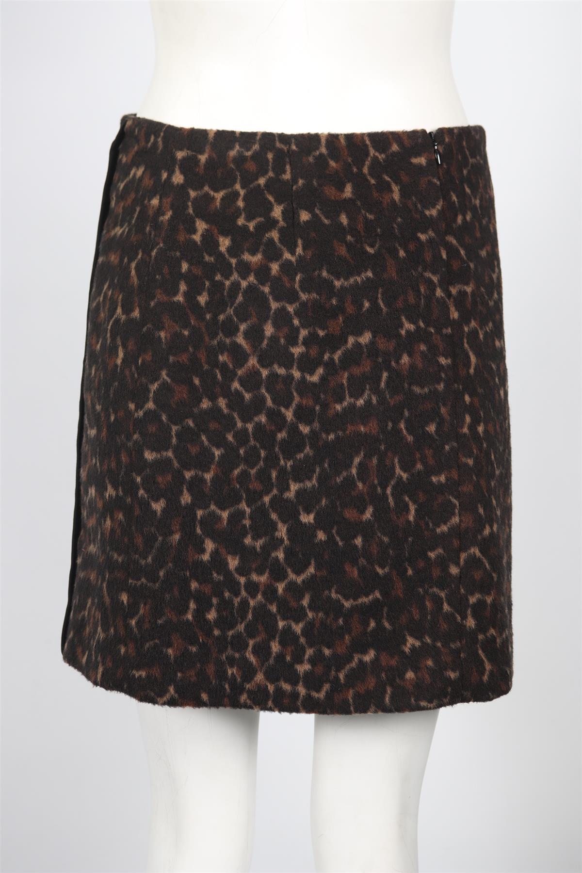 SANDRO WOOL SKIRT UK 6 FR 34